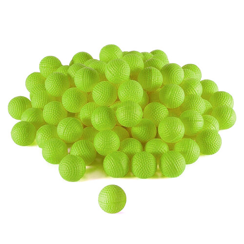 50Pcs Round Foam Ammo Refill Balls for Kids
