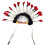 Native-American-Hauptlings-Kopfschmuck mit Federn 1