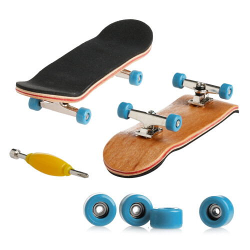 Mini Vingerboard Hout DIY Skateboard Gift
