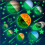 Luminous Solar System Planets Fluorescent Wandsticker für Kinder 4