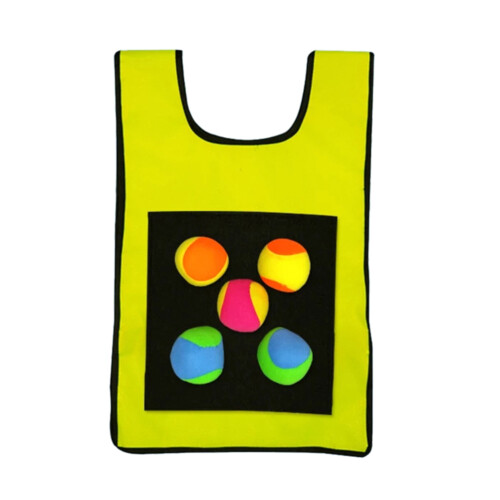Dodgeball Vest met 5 Ballen 1