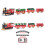 Treno Elettrico Natale Musica Luce 2