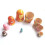 5pcs Animal Russian Nesting Dolls Gift 3