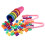 70 pcs Counting Bears with Stacking Cups Rainbow Color Sorting Set 5