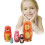 5pcs Animal Russian Nesting Dolls Gift 5