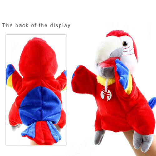Kinder-Parrot-Handpuppe Plüsch Puppe Lernspielzeug 1