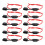 10Set Inline-Sicherungshalter Schmelzwiderstand 6