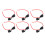 10Set Inline-Sicherungshalter Schmelzwiderstand 3