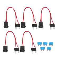 5 Stück Auto-Sicherungshalter-Anschluss,