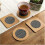 3pcs Coaster Insulation Mat Kitchen Bamboo Wooden Table Mat Non-slip Mat Creative Cute Cute Mat (Quantity : 3PCS) 4