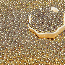(2mm,Gold)50g 2-14mm Edible Colorful Beads Pearl Sugar Ball Fondant Cake Baking Sprinkles Gold Ball Wedding Cake Decoration Candy Clay-2025-ss