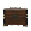 Holz-Sparkasse Geldbox mit Schloss 4