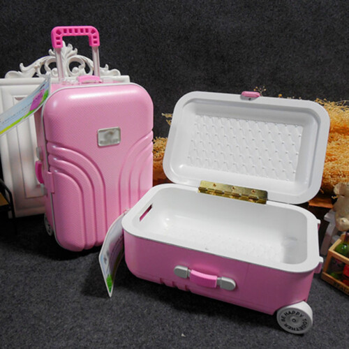 Niedlicher Mini-Koffer Sparschwein Geldbox 1