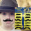 12 Stück Party-Maskerade-Aufkleber-Bart und Schnurrbart Set 2