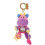 (Colorful Calf) Stroller Rattle Toy Odorless Baby Comforter Hanging Teether 1