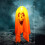 2x Halloween-Geist mit LED-Licht Garten Deko 3