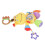 (Yellow Bee) Stroller Rattle Toy Odorless Baby Comforter Hanging Teether 5