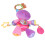 (Colorful Calf) Stroller Rattle Toy Odorless Baby Comforter Hanging Teether 3