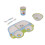 Baby-Set: Schüssel, Teller, Becher, Besteck 4