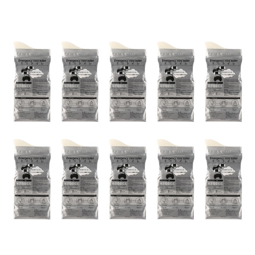 10x Einweg-Urinbeutel 700ml Tragbar Camping