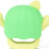 (Green) Green Cactus Baby Teether Chew Toy 5