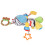 (Colorful Pinto) Stroller Rattle Toy Odorless Baby Comforter Hanging Teether 5