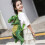 (Green) Dino-Rucksack 3D Plüsch Grün Reise Schule Camping 3