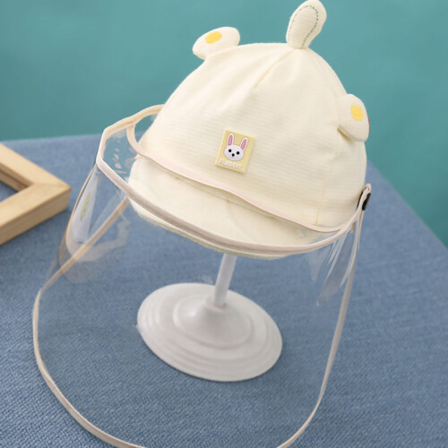 (Yellow) Transparenter Baby-Gesichtsschutz, Gelb 2