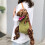 (Brown) Dino-Rucksack 3D Plüsch Grün Reise Schule Camping 4