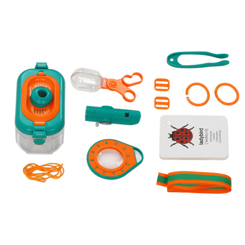 Kit Caccia Insetti Bambini con Lente e Scatola 1