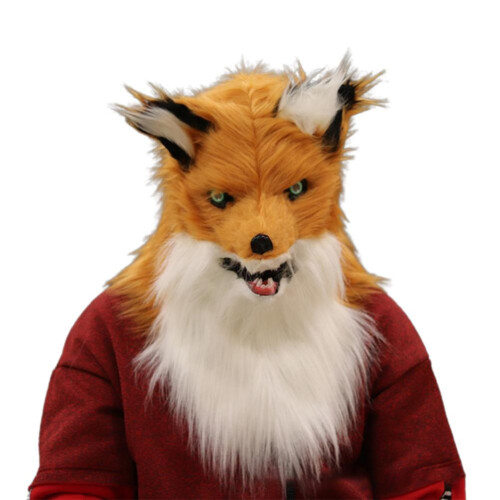 Halloween Beweegbare Mond Pluche Cosplay