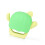(Green) Green Cactus Baby Teether Chew Toy 4