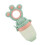 (Cyan) Baby Fruit Bite Feeder Silicone Cute Shape Cyan 3