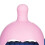 (Pink) Ciuccio Silicone Antisgoccia Rosa 3