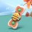 (2 Leaf Bee) 3pcs Baby Suction Puzzle Bath Toys 1