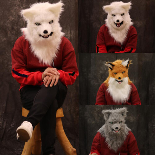 Halloween Beweegbare Mond Pluche Cosplay 1