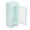 (Mint Green) Vertikalkühlschrank 1:12 Holz DIY Rot 5