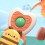 (2 Leaf Bee) 3pcs Baby Suction Puzzle Bath Toys 4