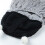 Creative Parent-Child Beard Horns Beanie Hat Handmade-M Brown 3