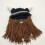 Creative Parent-Child Beard Horns Beanie Hat Handmade-M Brown 7