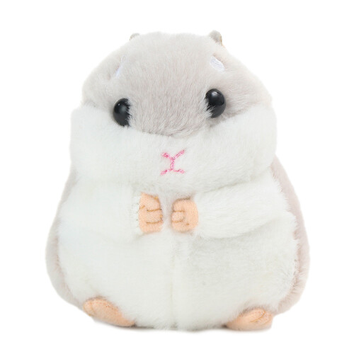 Schattige Pluche Hamster Sleutelhanger