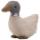 (Grey) Donskussen Eend Knuffel Beige 1