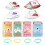 4Pcs Kids Flash Cards Early Learning Set 1