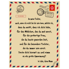 Deutsche Briefe Decke Weich Flanell Winter Warm Geschenk