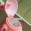 (Pink) Straw Cup PC PP Silicone 600ml Cute Portable Pink 4