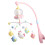 (Pink) Mobile musicale per culla con luce notturna verde 4