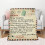 Fleece-Decke mit Buchstaben-Druck Geschenk 4