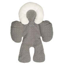 (Gray) Baby-Sitzmatte für Kinderwagen, ökologisch, khaki