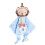 (Type 1 Free Size) Babyschlaf-Puppentuch Spielzeug Typ 1 1