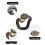 Halloween PVC-Schlangen-Armband realistisch 2